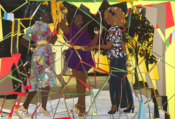 Three Graces- Les Trois Femmes Noires, 2011