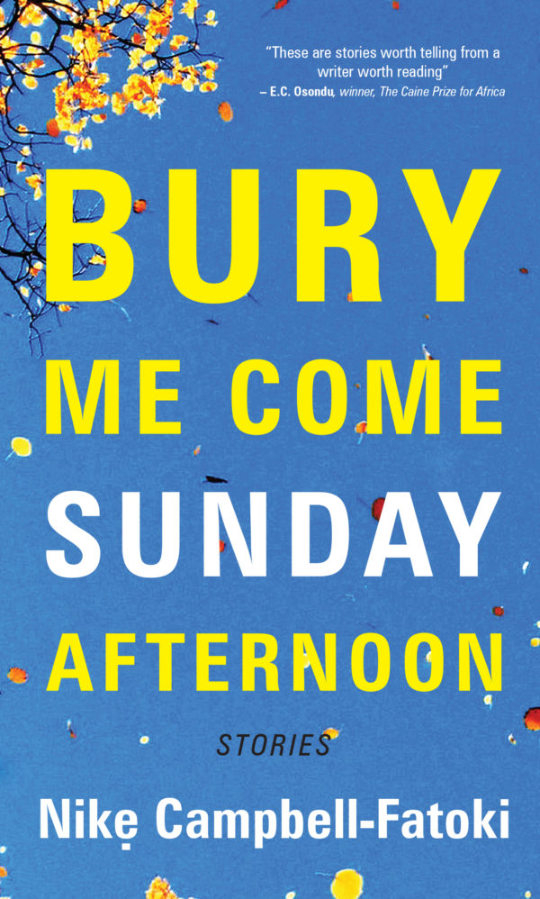 Bury Me Come Sunday Afternoon_Cover.indd