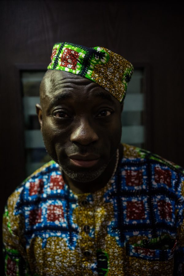 Chike Frankie Edozien at Pages & Palette, photo by Victor Adewale