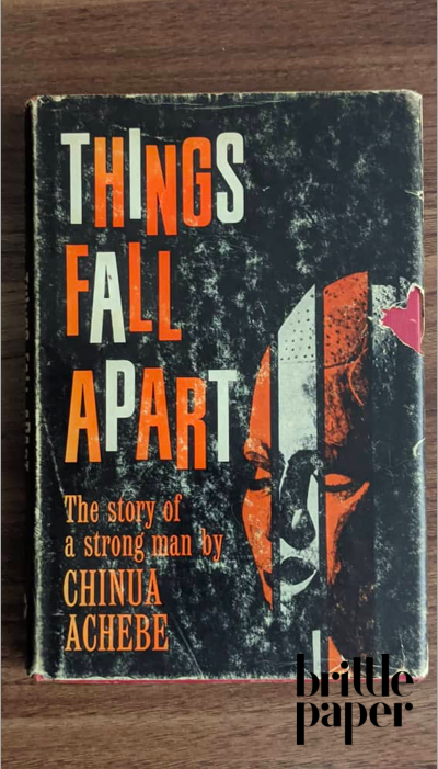 For Auction: Autographed First Edition of Things Fall Apart!
