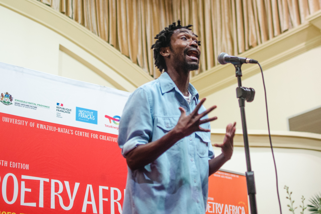 Poetry Africa Festival Crowns 2022 South African Poetry Slam Champion