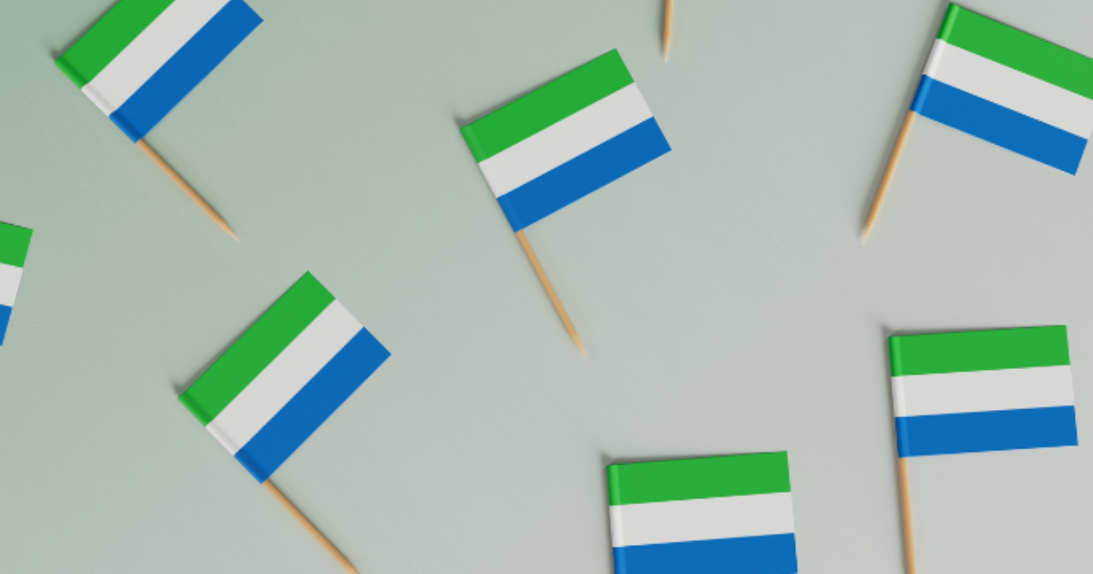 Flag of Sierra Leone, Meaning, Colors & History